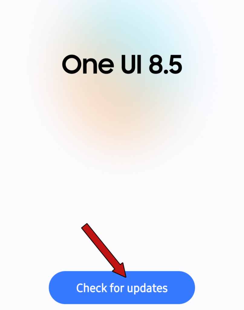 Check for system updates to resolve why does my phone keep freezing