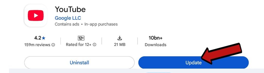 How to update YouTube app on Roku TV
