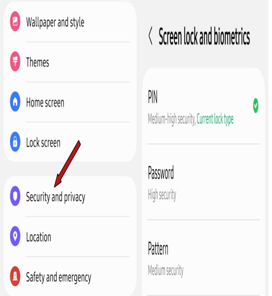 how do you change Password on Phone